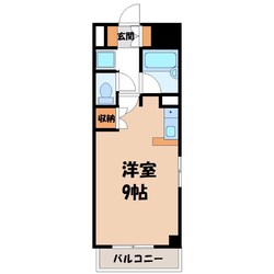 東武宇都宮駅 徒歩20分 3階の物件間取画像
